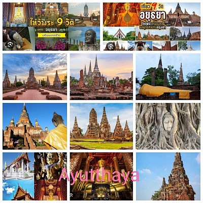 Trip to visit temples in Ayutthaya